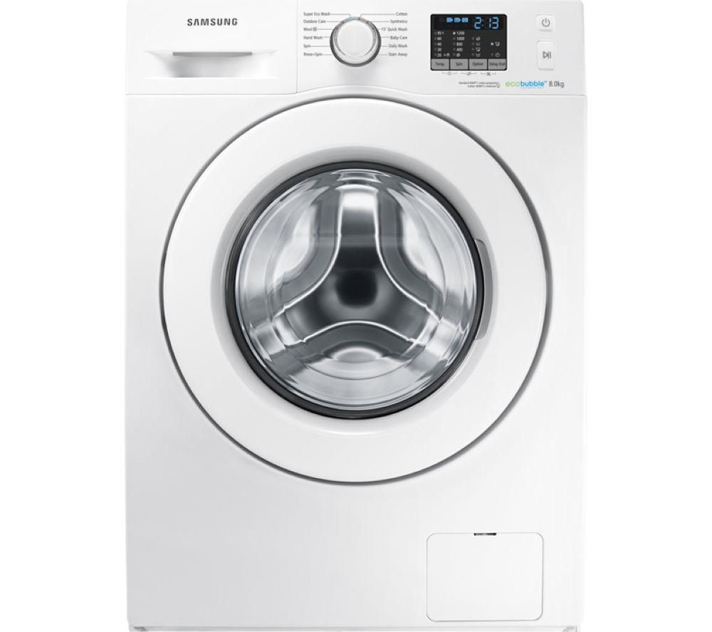 Samsung WF80F5E0W2W Washing Machine in White