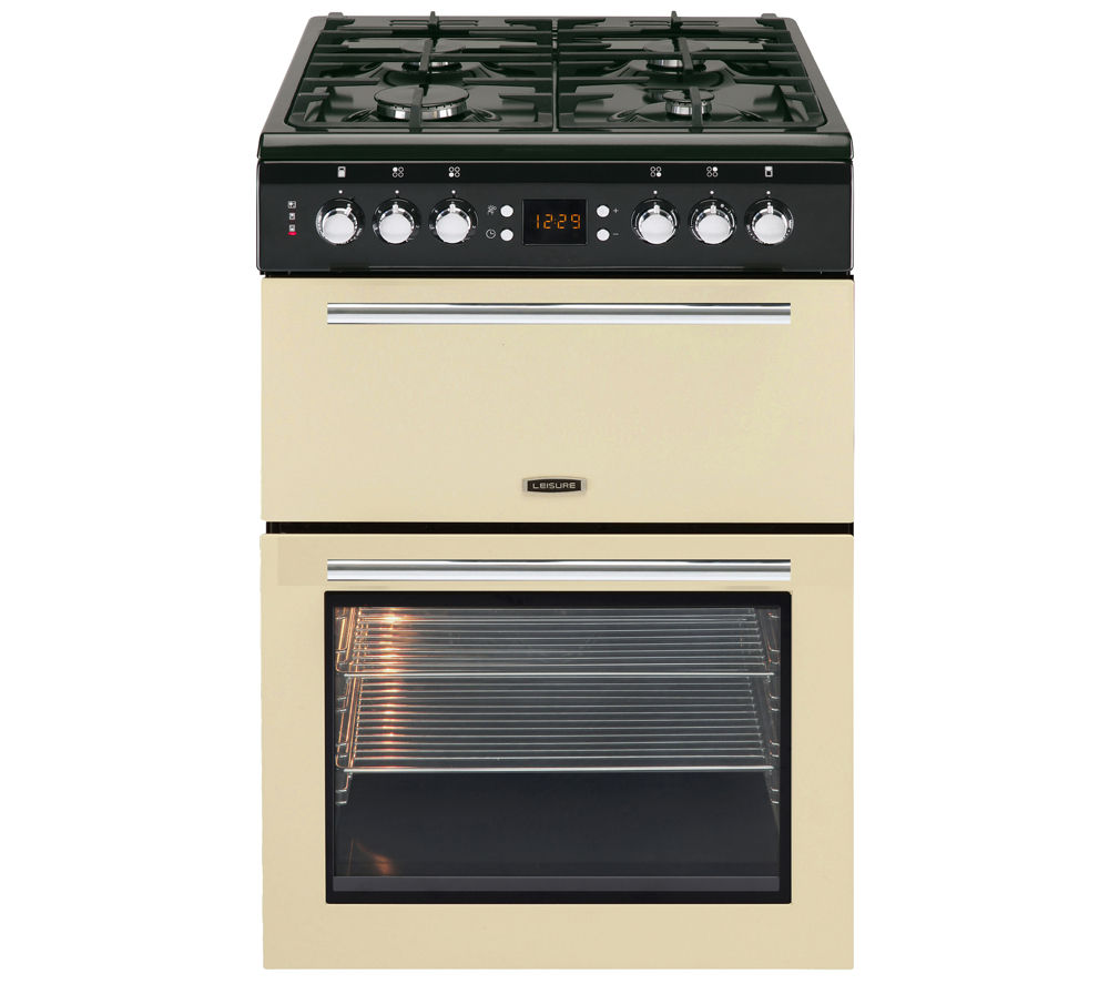 Buy LEISURE AL60GAC Gas Cooker Cream Free Delivery Currys