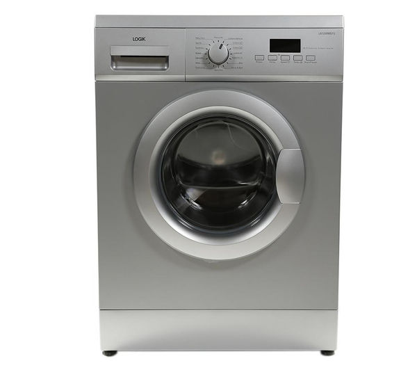 LOGIK L612WMS13 Washing Machine Silver
