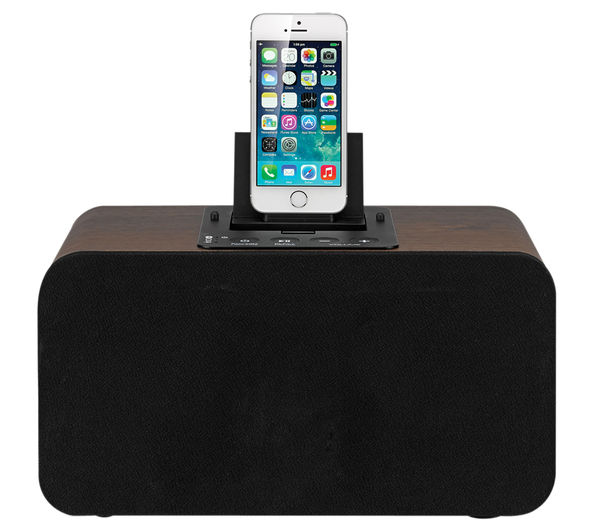 IWANTIT IBTLI14 Bluetooth Wireless Speaker Dock - Black - Currys