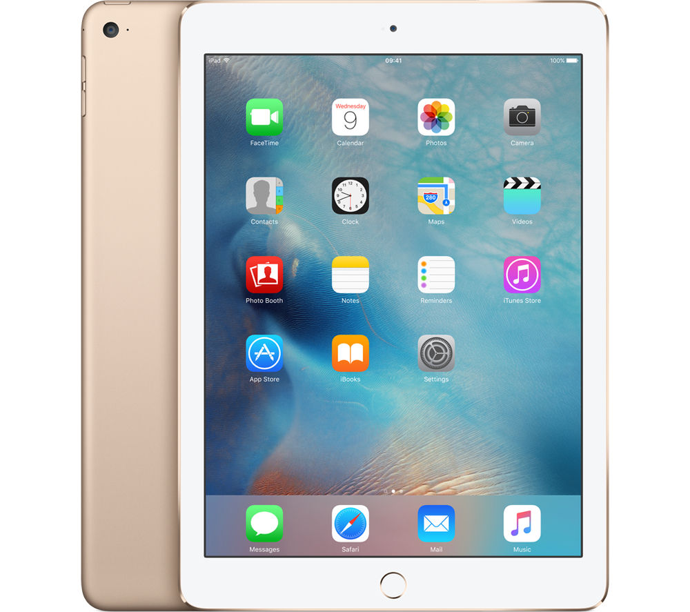 Buy APPLE iPad Air 2 128 GB, Gold Free Delivery Currys