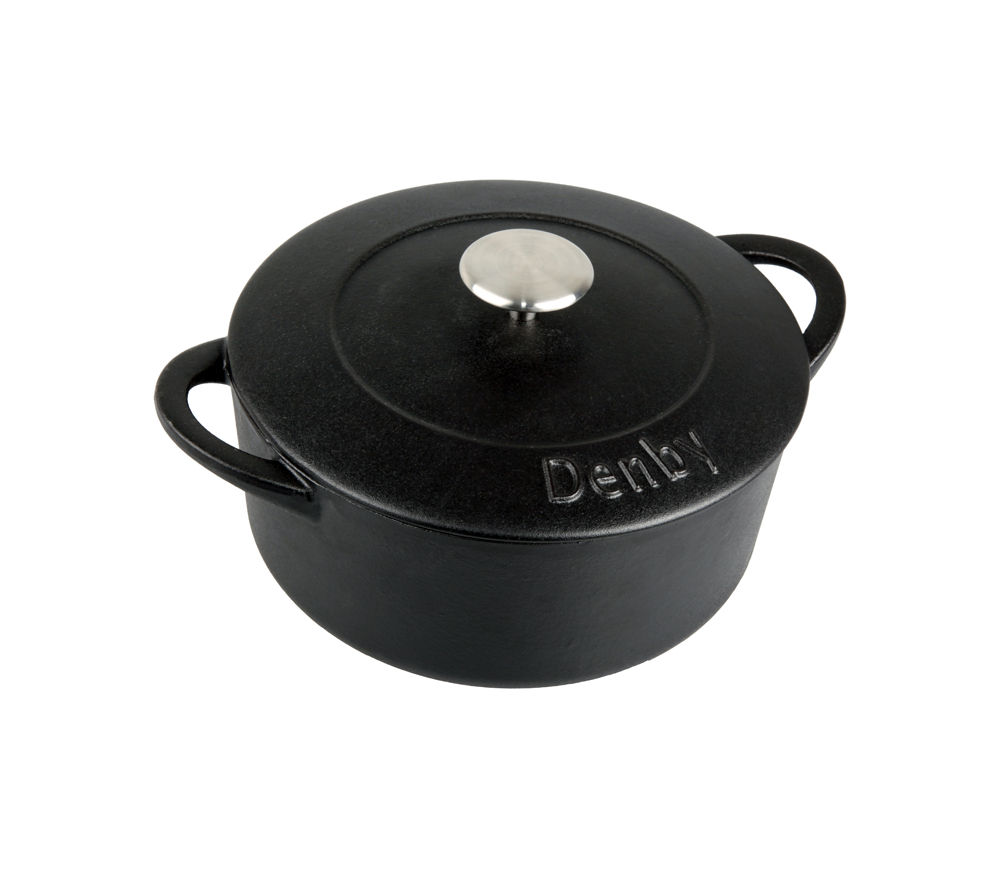 Buy DENBY Jet 24 cm Casserole Pan Black Free Delivery Currys