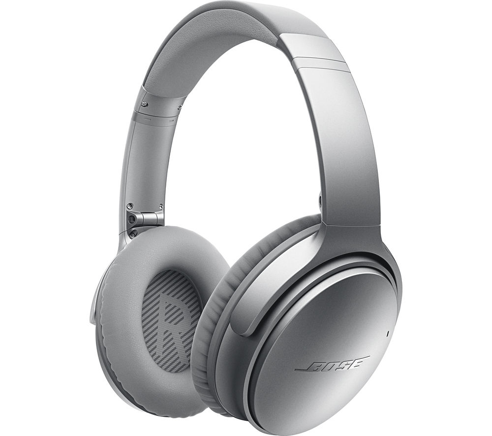 Buy Bose Quietcomfort 35 Wireless Bluetooth Noise Cancelling Headphones Silver Free Delivery 