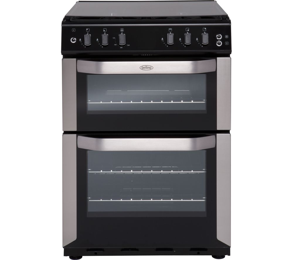 Buy BELLING FSG55 TCF 55 cm Gas Cooker Stainless Steel & Black Free