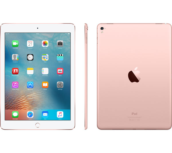 APPLE 9.7" iPad Pro - 32 GB, Rose Gold Deals | PC World