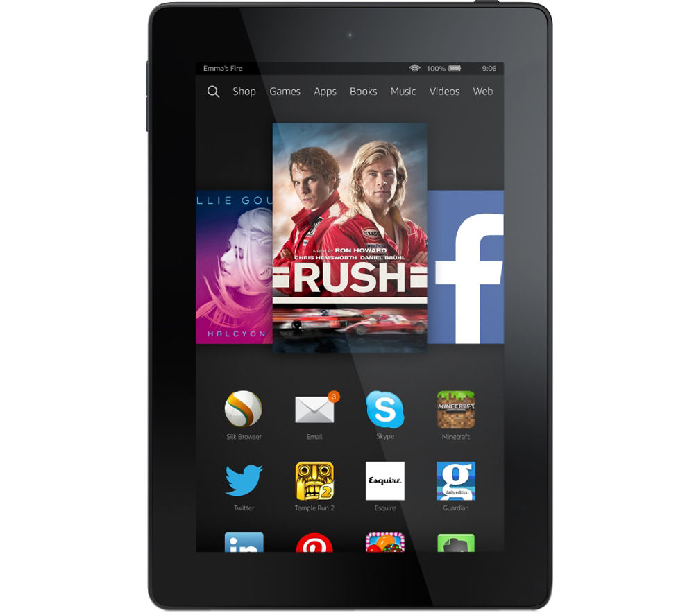 Buy AMAZON Fire HD 7 Tablet Black Free Delivery Currys