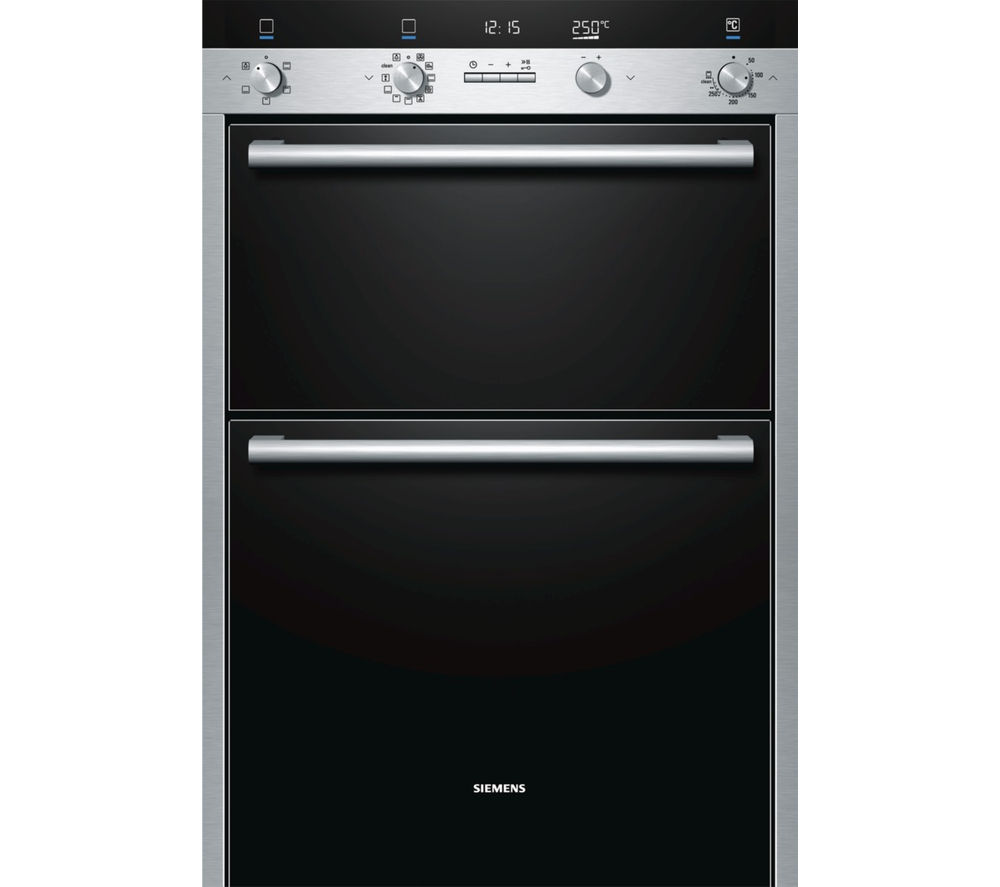 Siemens HB55MB551B Electric Double Oven - Stainless Steel, Stainless Steel