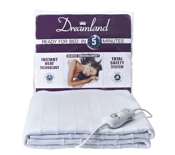 6993 Dreamland Ready For Bed Electric Underblanket Double