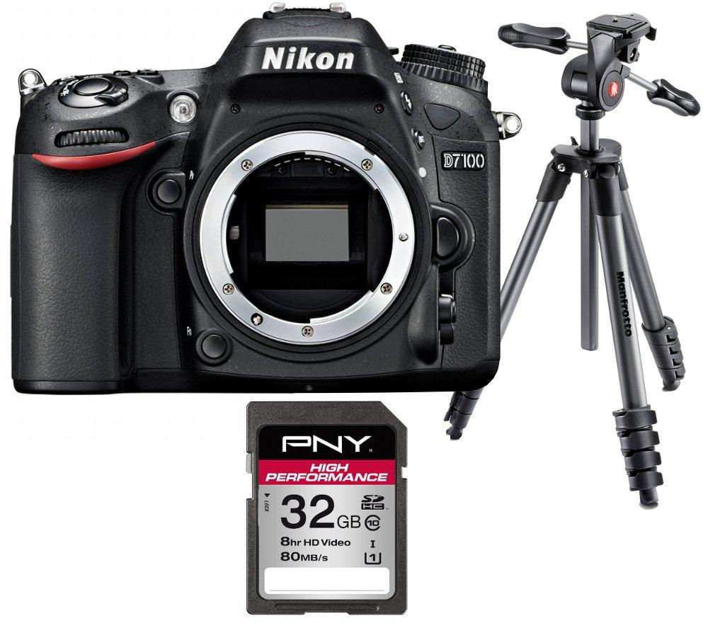 Buy NIKON D7100 DSLR Camera Body Only with Tripod & Memory Card