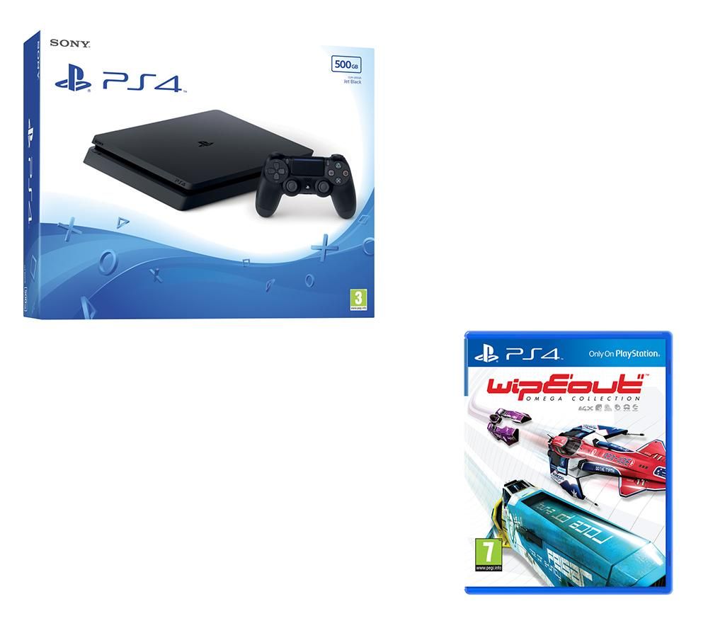 PLAYSTATION 4 PLAYSTATION 4 Slim & WipeEout: Omega Collection Bundle Review