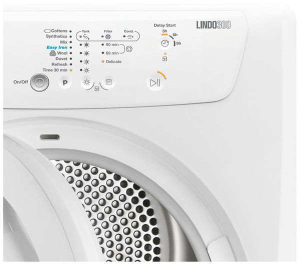 Buy ZANUSSI ZDC8202P Condenser Tumble Dryer White Free Delivery