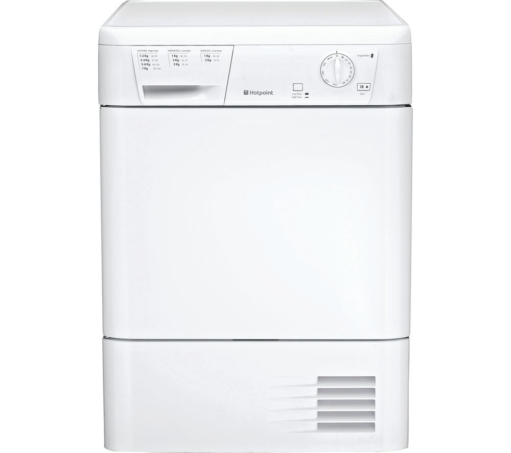 HOTPOINT  Aquarius FETC70BP Condenser Tumble Dryer in White