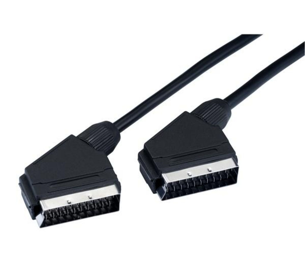 Buy ESSENTIALS SCART Cable 1 m Free Delivery Currys