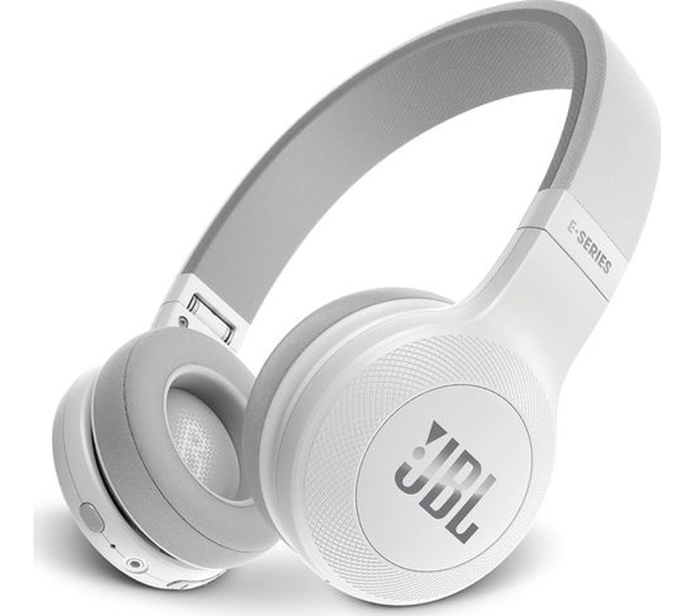 Buy JBL E45BT Wireless Bluetooth Headphones - White | Free ...