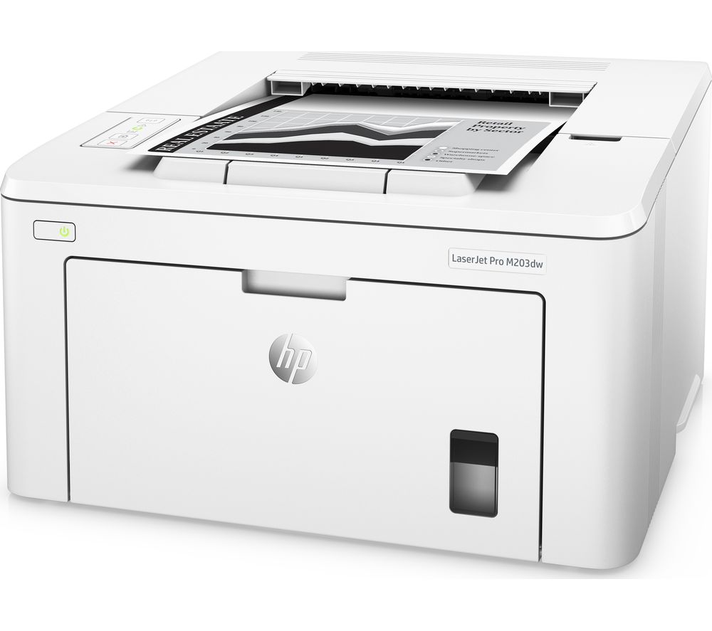 HP LaserJet Pro M203DW Monochrome Wireless Laser Printer Review