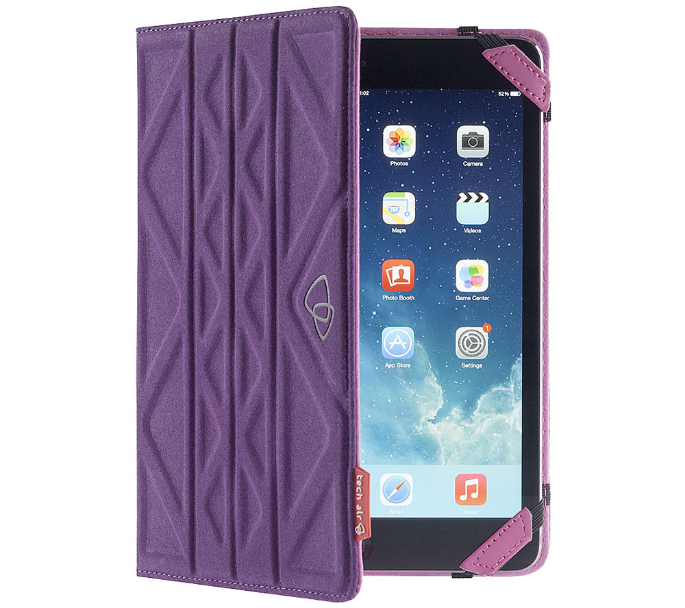Image of Techair Flip & Reverse Universal 10" Tablet Case - Purple & Pink
