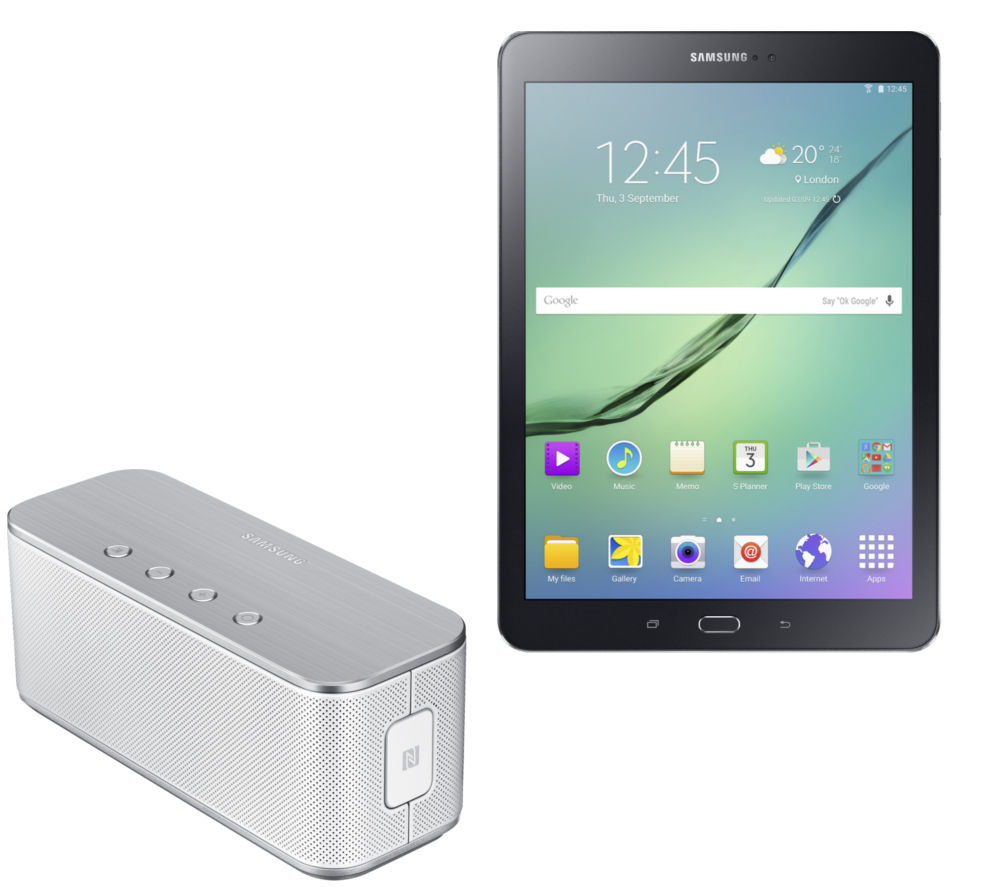 External Speaker For Samsung Tablet SAMSUNG Galaxy Tab S2 9.7” Tablet and Wireless Speaker - Bundle Deals