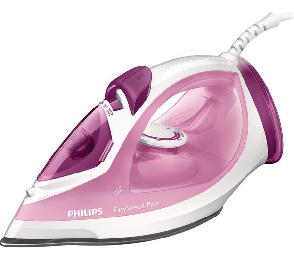 GC2042/40 - PHILIPS EasySpeed GC2042/40 Steam Iron - Pink - Currys Business
