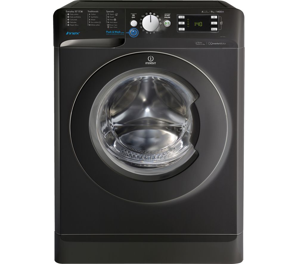 Buy Indesit Innex Bwe 91484x K Washing Machine - Black 