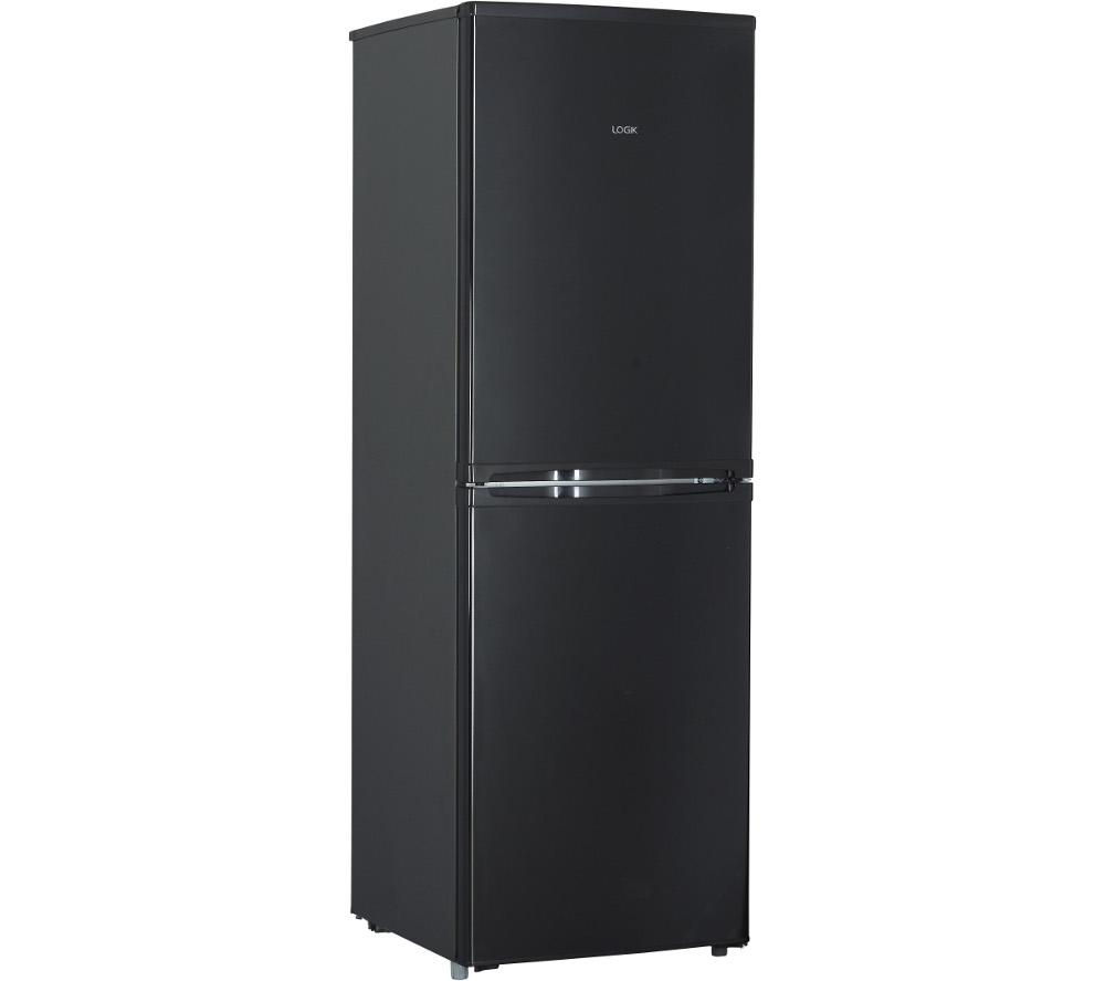 Logik LFC50B14 Fridge Freezer in Black