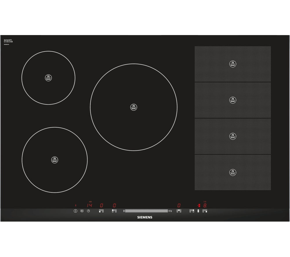 Buy SIEMENS EH875MP17E Electric Induction Hob Black Free Delivery