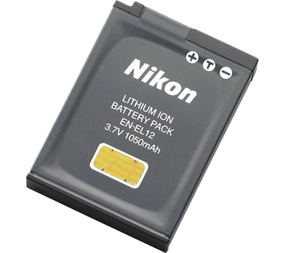 Buy NIKON EN-EL12 Lithium-ion Rechargeable Camera Battery | Free Delivery | Currys