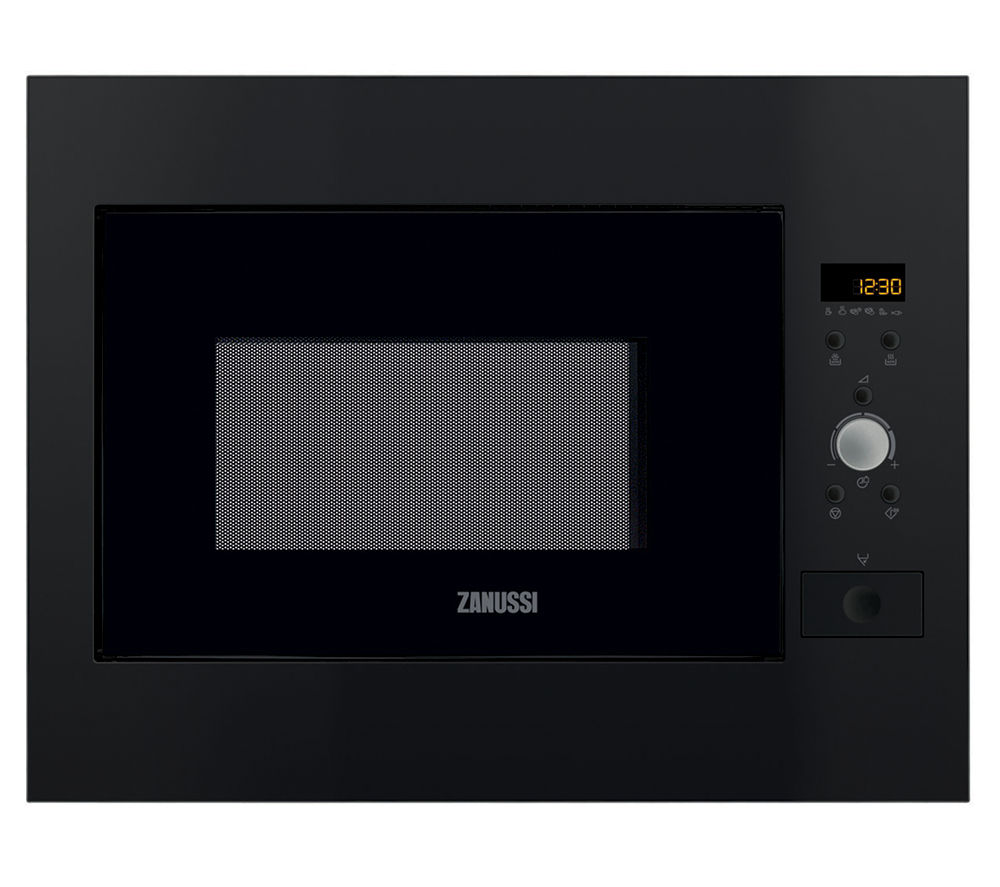 Buy ZANUSSI ZBM26542BA Builtin Solo Microwave Black Free Delivery