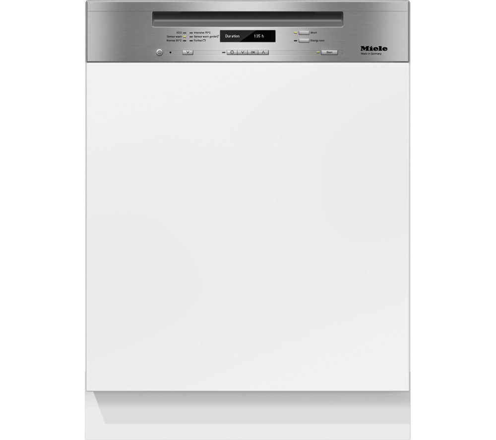 MIELE G6410 SCi CLST Semiintegrated Dishwasher Clean Steel