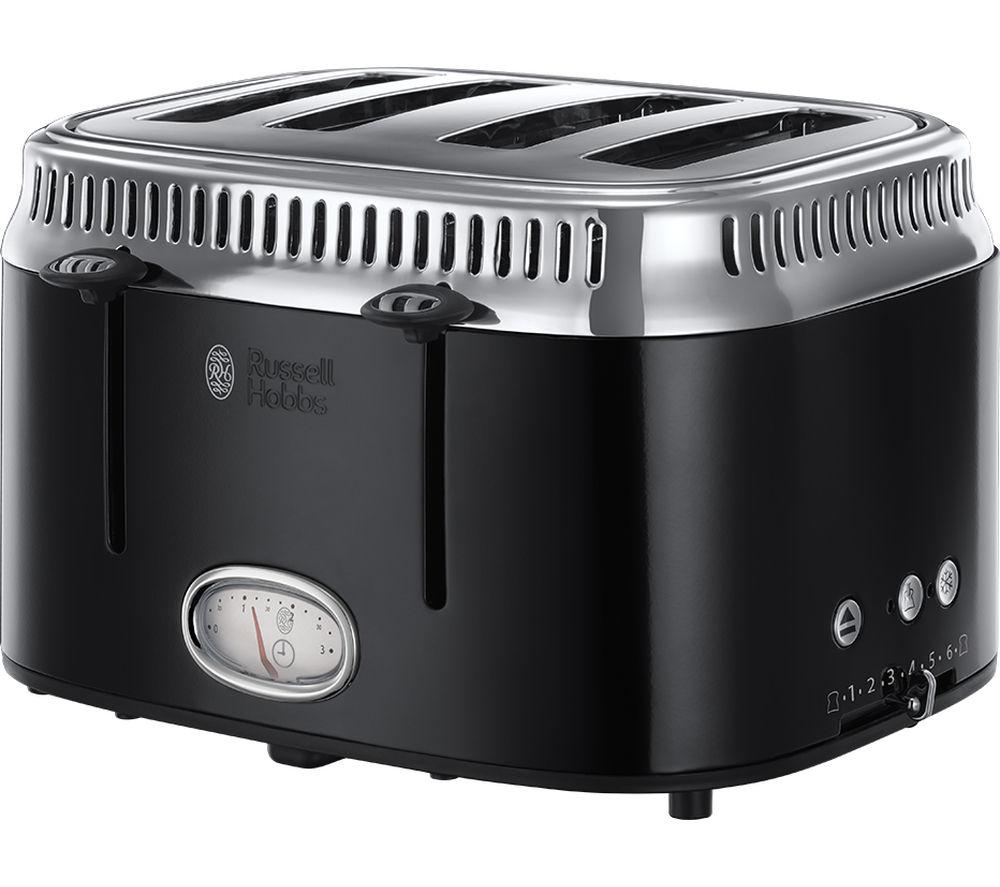 RUSSELL HOBBS Retro 21691 4-Slice Toaster Review