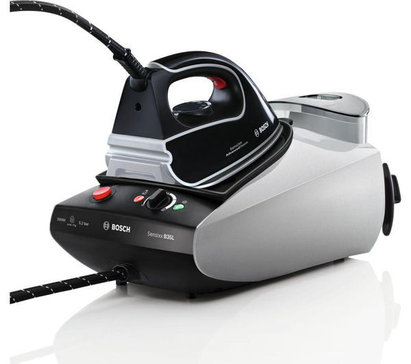 Buy BOSCH TDS3525GB Steam Generator Iron Black & Grey Free Delivery Currys