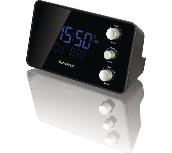 dab radio clock alarm