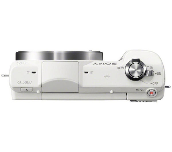 Buy SONY a5000 Mirrorless Camera with 1650 mm f/3.55.6 Lens White Free Delivery Currys