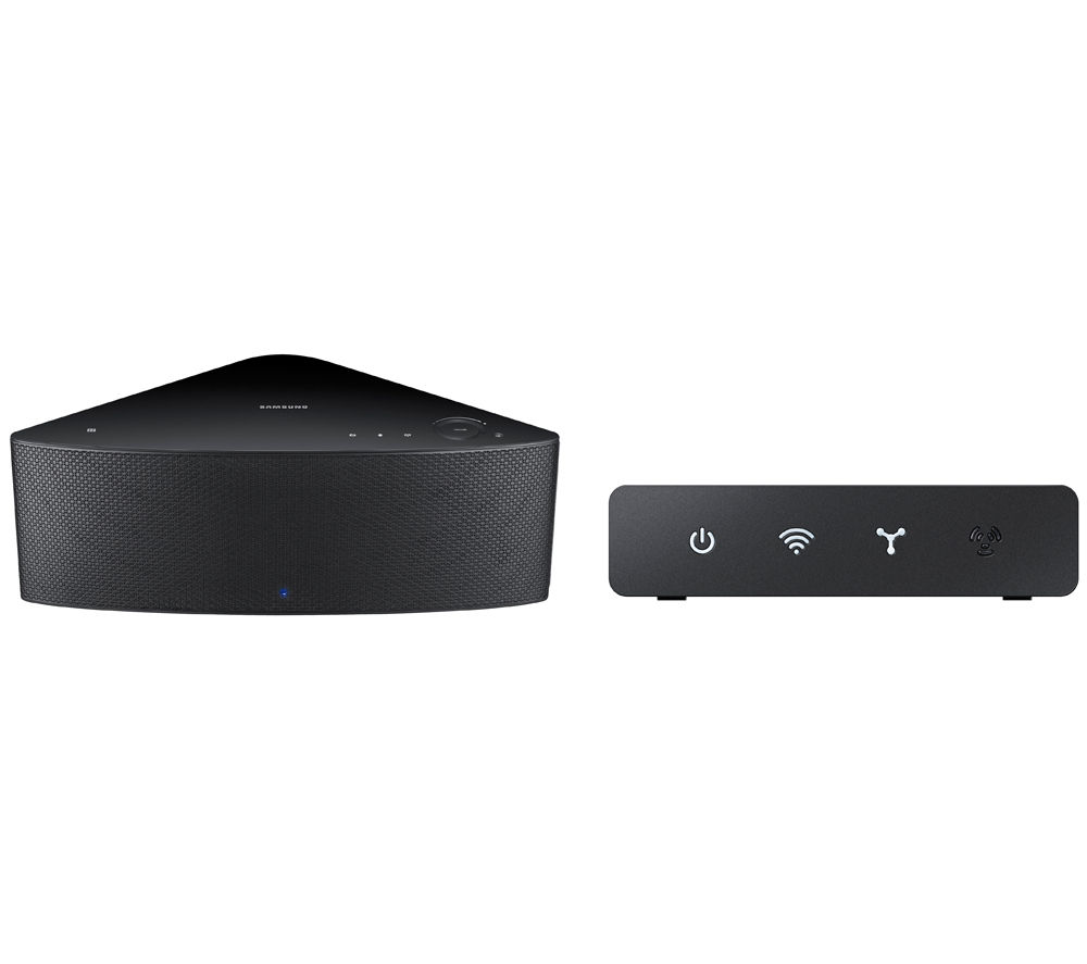 SAMSUNG M7 Wireless Speaker Black with WAM250 Wireless Audio Hub