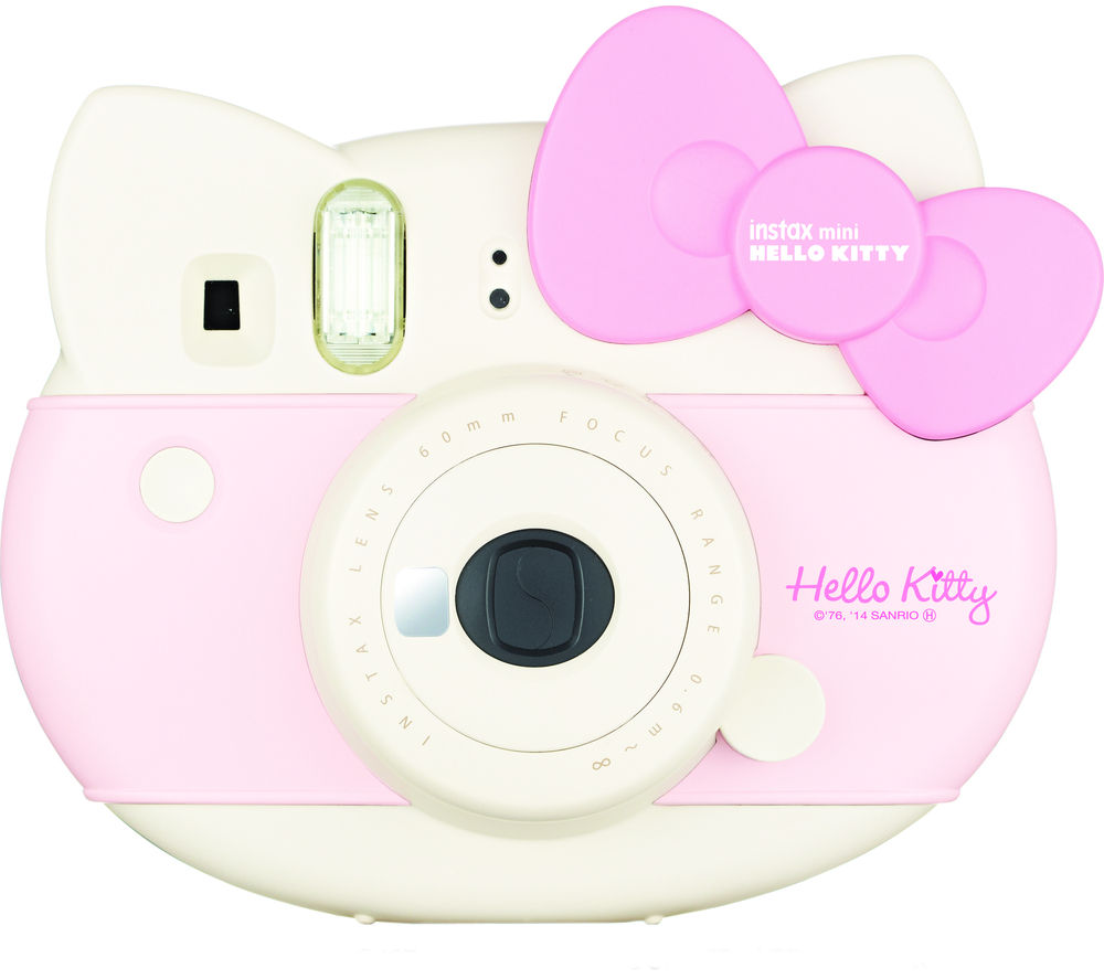 Buy Fujifilm Hello Kitty Instax Mini Instant Camera White And Pink Free Delivery Currys 