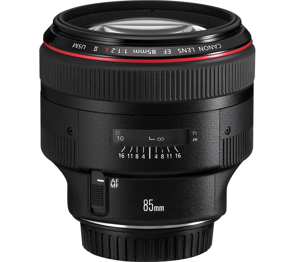 Buy CANON EF 85 mm f/1.2 L USM II Standard Prime Lens | Free Delivery