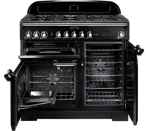 Buy RANGEMASTER Classic Deluxe 100 Dual Fuel Range Cooker Black