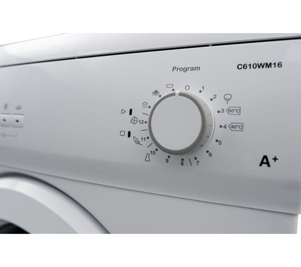 Buy ESSENTIALS C610WM16 Washing Machine White Free Delivery Currys