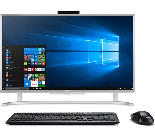 ACER Aspire C24760 23.8" AllinOne PC Silver Deals PC World