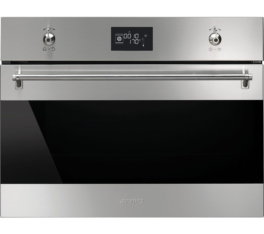 SMEG  SF4390VCX Electric Steam Oven - Stainless Steel, Stainless Steel
