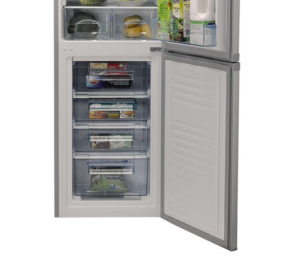 Buy LOGIK LFC55S13 Fridge Freezer Silver Free Delivery Currys