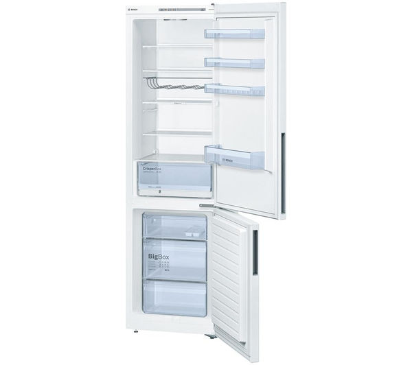 Buy BOSCH Classixx KGV39VW32G Fridge Freezer White Free Delivery