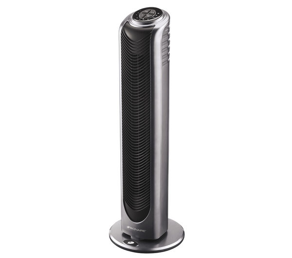 Buy BIONAIRE BT19IUK Tower Fan Black & Silver Free Delivery Currys