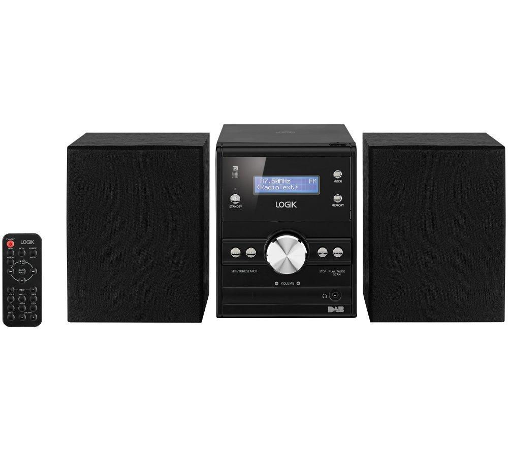 Buy LOGIK LHFDAB14 Traditional HiFi System Free Delivery Currys