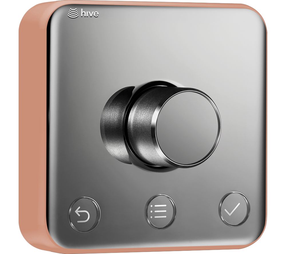 HIVE Active Thermostat Frame Cover - Copper Deals | PC World