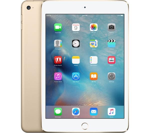 Apple iPad mini 4 Wi-Fi + 32GB ゴールド iPad mini 第4世代 Wi-Fi+Cellular モデル 128GB ゴールド MK782 中古 iPad本体