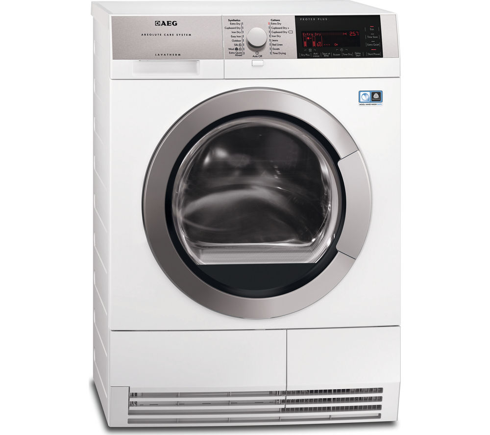 Aeg T97689IH3 Condenser Tumble Dryer in White