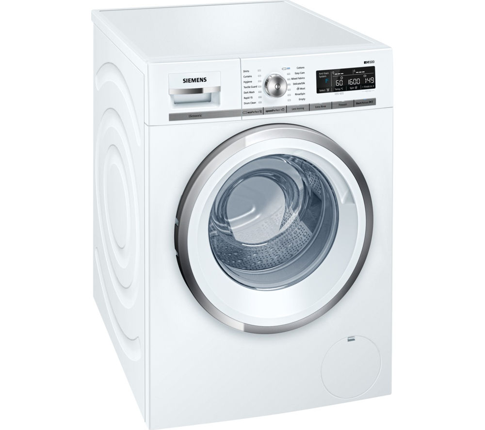 Siemens WM16W590GB Washing Machine in White