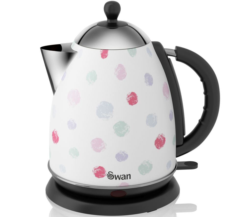 Buy SWAN SK261050POLN Jug Kettle Polka Dot Free Delivery Currys