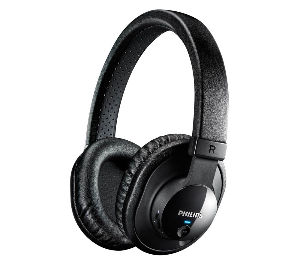 PHILIPS SHB7150 Wireless Bluetooth Headphones - Black