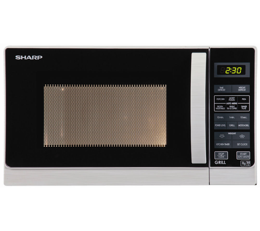 Buy SHARP R662SLM Microwave with Grill Silver Free Delivery Currys